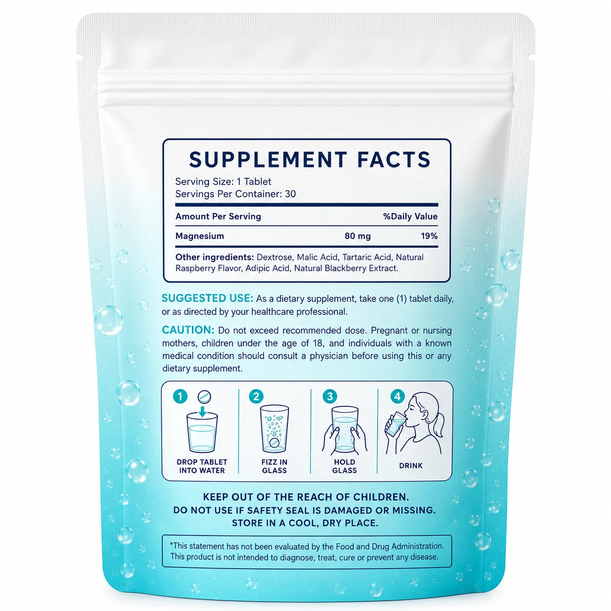 Molecular Hydrogen Tablets