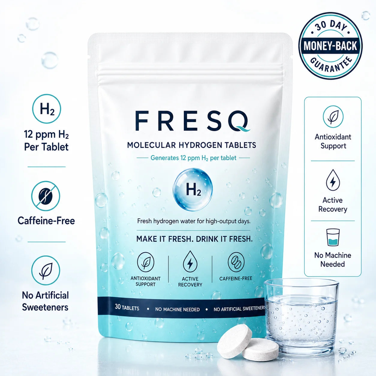 Molecular Hydrogen Tablets