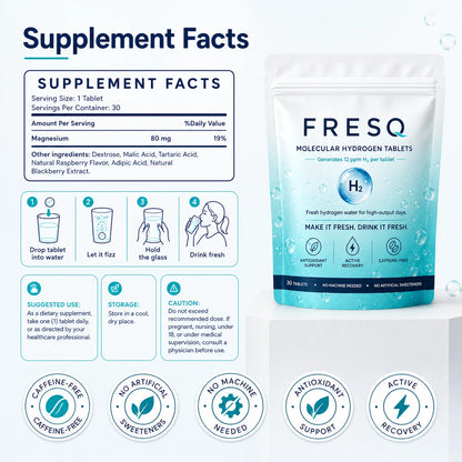 Molecular Hydrogen Tablets
